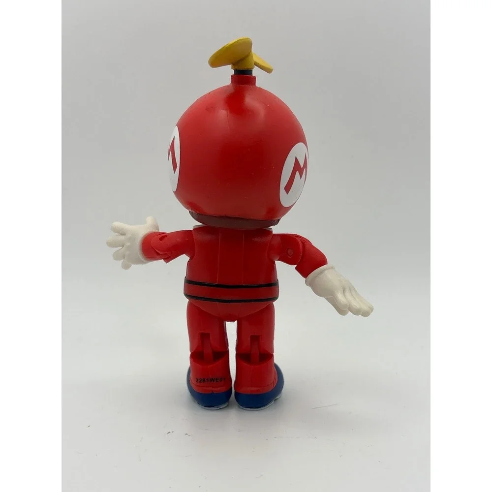 Nintendo Jakks Pacific Propeller Mario Action Figure Red Suit 4 Inch Scale